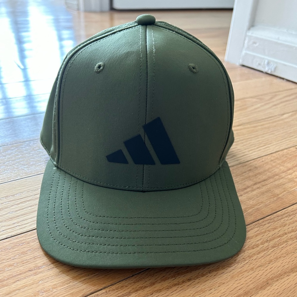 adidas 3-Bar AEROREADY Snapback Hat - Green